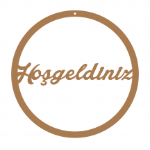 Hoşgeldiniz Kapı Süsü