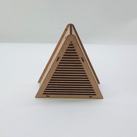 Üçgen Kutu - Mumluk