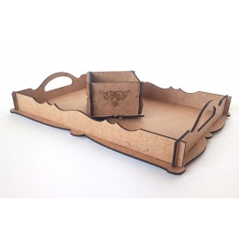 Sunumluk Tepsi ve Şekerlik