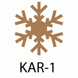 Kar Tanesi Bardak Altlıkları