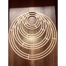 3'lü Ahşap Makrome Kasnak Seti 3'lü Ahşap Makrome Kasnak Seti