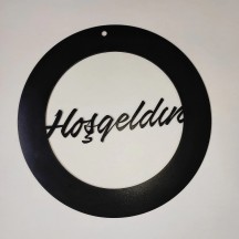 Hoşgeldin Kapı Süsü ( Kalın Kasnaklı )