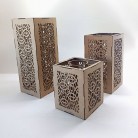 Üçlü Mumluk Set 2