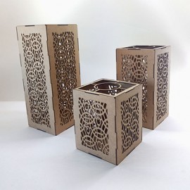 Üçlü Mumluk Set 2 Üçlü Mumluk Set 2