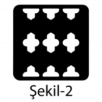 Şekilli Bardak Altlığı