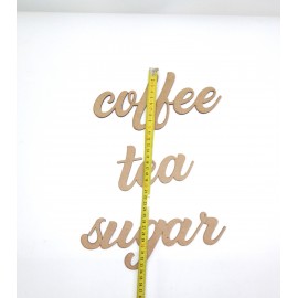 Coffee Tea Sugar Tablo