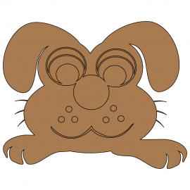 Tavşan Temalı Obje 