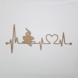 Kahve Ve Kalp Atışı Tablo