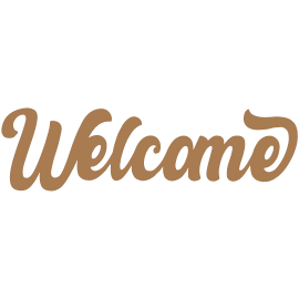 Welcome Tablo Kapı Süsü
