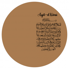 Ayetel Kürsi Kapı ve Duvar Süsü
