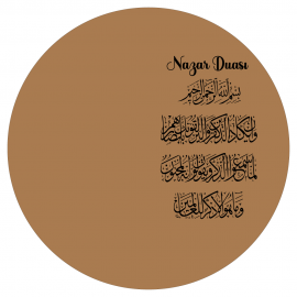 Nazar Duası Kapı ve Duvar Süsü